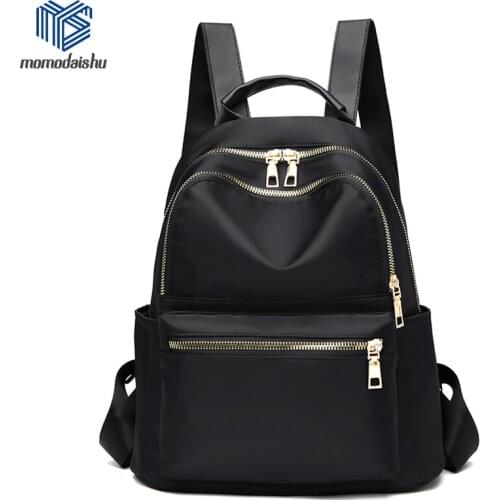 Send Jewelry Bear 2021 New Nylon Backpack Waterproof Women School Backpacks Bags Teenage Girls Travel Bag Fashion Mochila