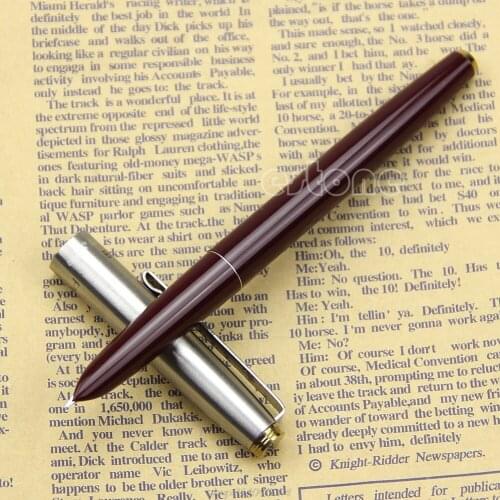 Hot Green Hero 329 Stainless Cap Fountain Pens Nice Gift M06 21 Dropship