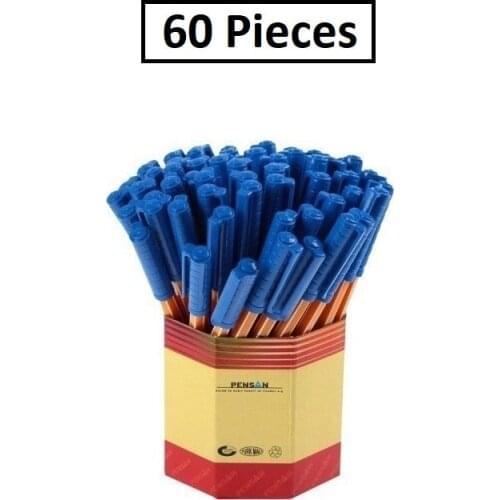60 Pcs Black Blue Red Ink Pens for School Office Accessories for Writing Ballpoint 2020 Pen