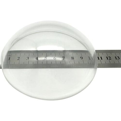 10cm Spherical optical glass dome lens Manufacturer in China for Underwater light, Monitoring cover, Camera lens