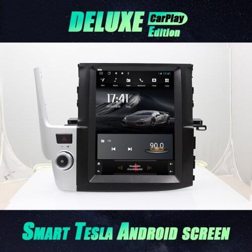 Tesla Screen Navigation CARPLAY Stereo For Toyota Highlander 3 XU50 2013 - 2018 Android 10 GPS Car Radio Multimedia Player 2 Din