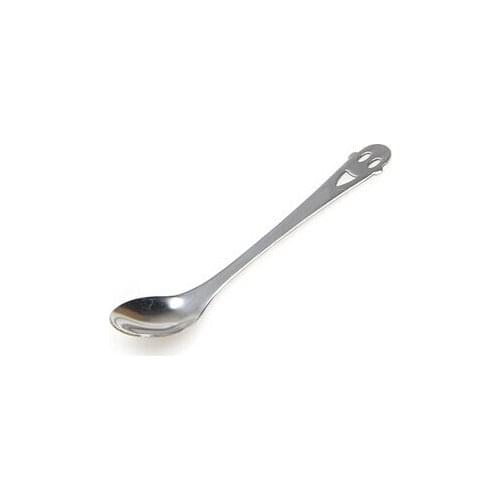10 pcs/lot Stainless steel spoon smiley happy home life supplies Commodity creative practical small gifts