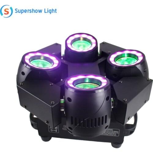 2019 New Design 4 Heads Sweeper Beam LED Moving Head Light Stage Effect Robot