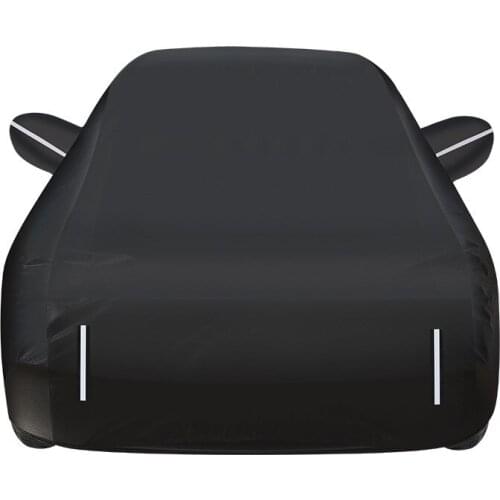 Car clothes cotton wool thickened anti-theft car cover four seasons anti wrinkle waterproof rain proof sunscreen car sunshade