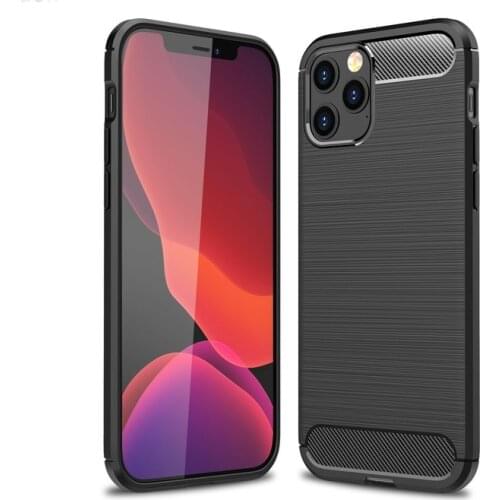 For iPhone 5 5s 6 6s Case Men Luxury Texture Phone Case for iPhone 12 11 Pro 10 XS Max X XR 8 7 Plus Slim Protection Cover Black