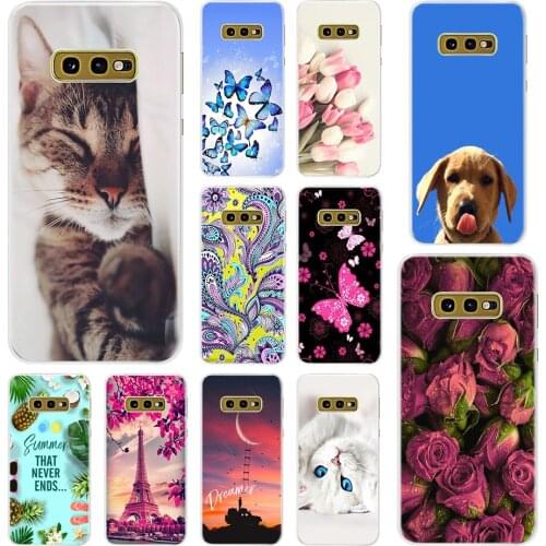For Samsung Galaxy S10E Case Samsung S10e 5.8" Soft Silicone TPU Phone Case For Samsung Galaxy S10E Cover