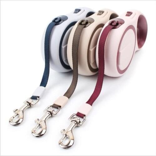 Long Strong Pet Leash For Large Dogs Durable Nylon Retractable Big Dog Walking Leash Leads Automatic Extending Dog Leash Rope