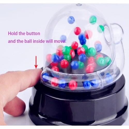 Electric lucky rocking turntable big lotto two-color ball lottery machine selection device mini analog lottery machine