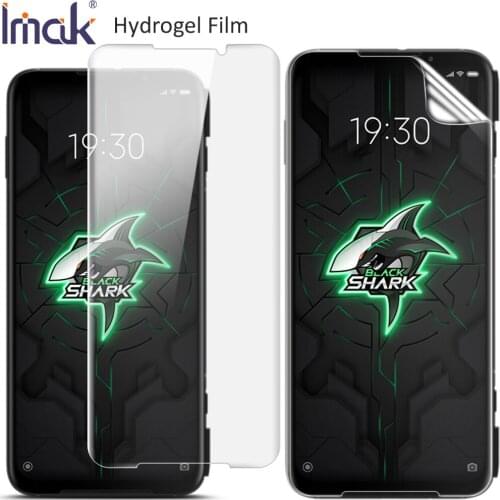 Imak Hydrogel Film For BlackShark 3 Pro Black Shark 3 3S Rear Front Back Soft Screen Protective Transparent oleophobic