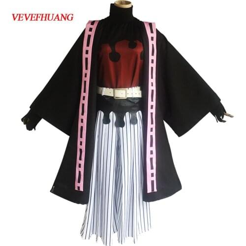 VEVEFHUANG Demon Slayer: Kimetsu no Yaiba Douma cosplay Cosplay Carnaval Costume Halloween Christmas Costume Kimetsu no Yaiba