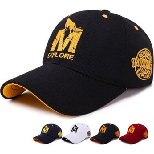 Fashion Baseball Caps Men Women Embroidered Baseball Hat Outdoor Sports Sunscreen Snapback Cap Visor Casual Hats Unisize