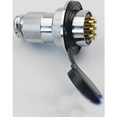 M30 DF30 GX30 connector flange 8pin 8-core Aviation Connector plug and socket 5pcs