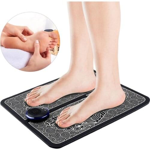 Foot Massager Mat Massageador Pes Muscular Electric EMS Health Care Relaxation Terapia Fisica Massage Muscle Relaxation
