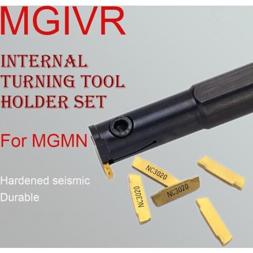 1PC MGIVR2016-1.5 Grooving Tool Holder MGMN Carbide Inserts Internal Turning Lathe Boring Bar Cutting Tool Machine Accessories