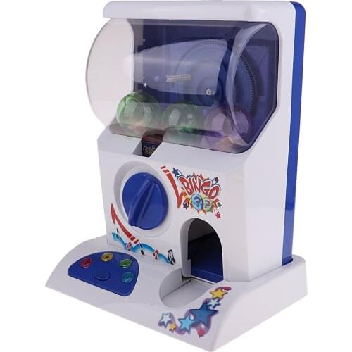 Mini Gashapon Machine Slot Machine Perfect Gift for Kids And Grandchildren