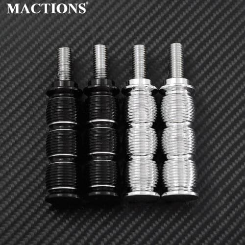 Motorcycle CNC Shift Brake Peg Foot Pegs Black/Chrome For Indian Scout 2015-2018 For Victory Cross Country 2010-2017