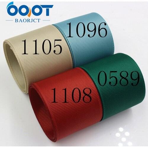 OOOT BAORJCT 1-1/2'' 38mm Solid Color Grosgrain Ribbon 10 yards , DIY handmade clothing accessories , Jewelry & Accessories