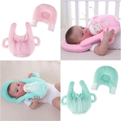 PUDCOCO Hot Infant Baby Nursing Cushion Anti Roll Prevent Flat Head Cushion Cute Sleep pillow Portable Feeding Pillow