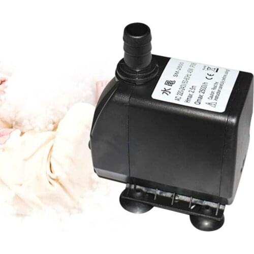 Water Pump 220V-240V Submersible Pump Fountain Water Pump Aquarium Fountains High Efficiency Fountain Pool Water Circulation