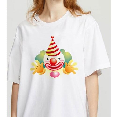 Women summer clothing Cute Graphic Tshirts Funny Joker Short Sleeves T Shirt Funny Women Shirt Female Kawaii Harajuku T-shirt