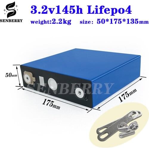 3.2v 145ah lifepo4 new cycles 12v lifepo4 lithium battery solar battery RV lifepo4 pack Battery Lithium Iron Camping