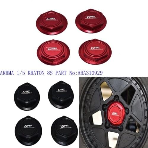 ALUMINUM WHEEL LOCK ARRMA 1/5 KRATON 8S ARA110002T1/ARA110002T2, 1/5 4WD OUTCAST 8S BLX-ARA5810 ARA310929 MAKX005