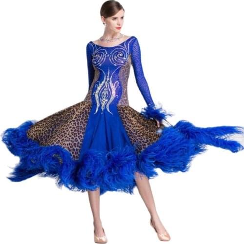 B-1846 Wholesale Ballroom Latin Dance Dress Ladies Fancy Dress Costume, Ballroom Dance Dresses Competition Women For Sale
