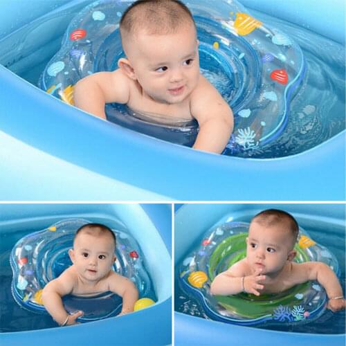 Swimming Baby Accessory Infant Underarm Ring Tube Safety Infant Float Circle For Bathing Inflatable Cartoon Inflatable Seat Aid