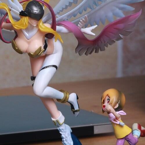 Digimon Adventure Digital Gabumon & Yamato Angemon Angewomon Wizarmon Yagami Taichi Yagami Hikari PVC Action Figure Model Toys