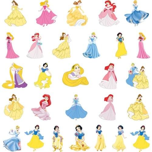 Disney Cute Snow White Fashion Accessories DIY Non-porous Accessories Epoxy Resin Acrylic Ladies Earrings Jewelry Parts
