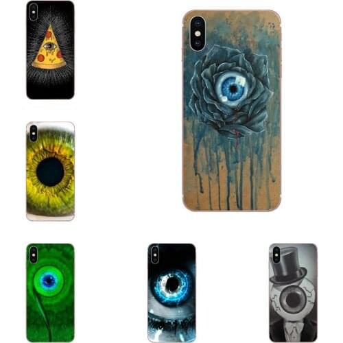 Triangle Eyeball For Samsung GalaxyNote10Lite Note9 Note8 Note5 Note4 Note3 M60s M40 M30 M30S M20 M10 M10S Soft TPU Capa
