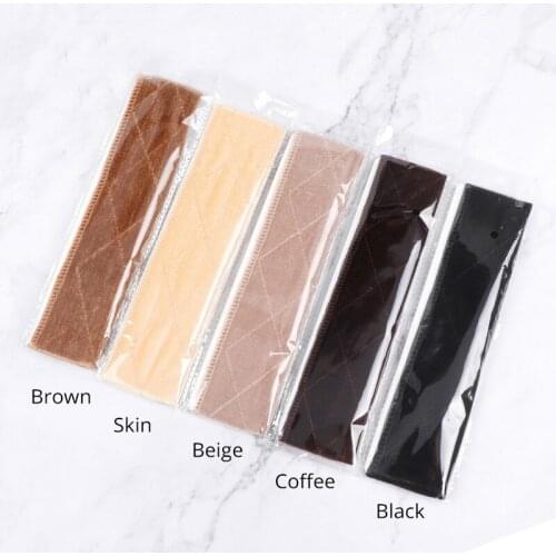 New Nunify Collection Wig Accessories Wig Grip Black Begie Brown Headband Comfortable Adjustable Wig Grip Band 1Pcs/Lot