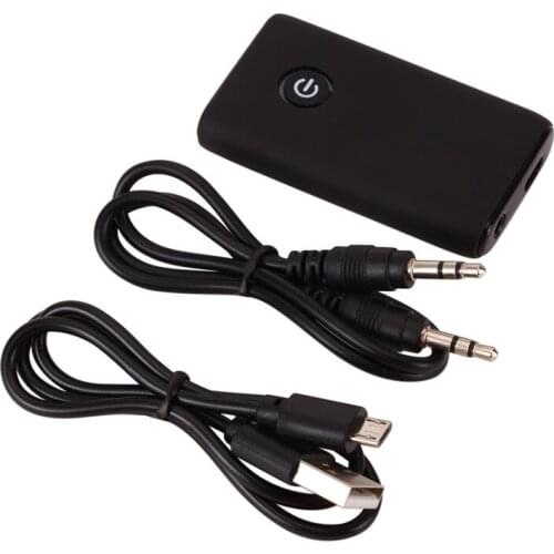 New 2IN1 Bluetooth Audio Transceiver Receiver Transmitter Two-in-One 3.5MM Computer TV Speaker