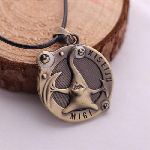 Hot Selling Japanese Anime Parasyte The Maxim Necklace Vintage Goth Chains for Men Women Gifts Cosplay Jewelry Wholesale