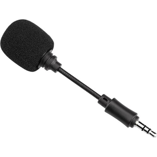 Portable 3.5mm Mini Microphone for OSMO Pocket Action CameraIn-line Three Poles Short Microphone