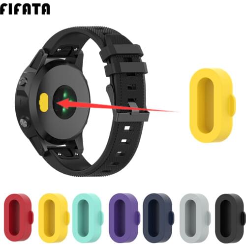 FIFATA Charging Port Dustproof Plug Cover Protection Cap For Garmin Fenix 5 5S 5X 6 6S 6X Venu Vivoactive4 4S 3 Vivomove3 3S