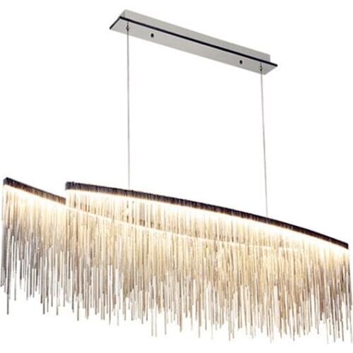 Nordic Modern Creativity Remote Control Chandelier Three Color Change LED Lamp for Living Room Bedroom Cafe Bar Home Decor