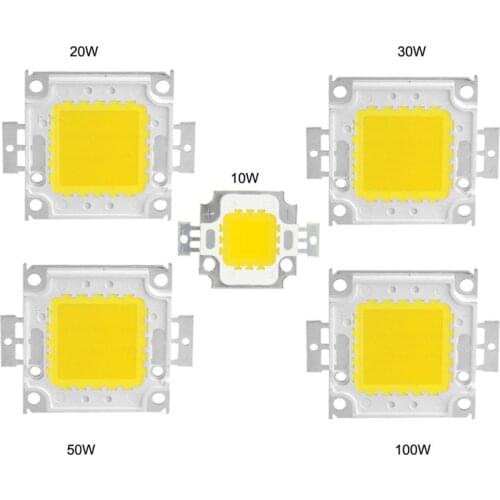 Vogliovoi LED Bead 10W 20W 30W 50W 100W Integrated High Power Cob 24*40MIL 3500K 6500K For Highbay Floodlights Street lights
