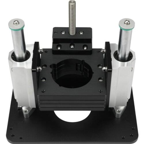 Heavy Duty Router Lift with Aluminium Router Insert Plate, Precision Router Table Mount Lift Flip Chip