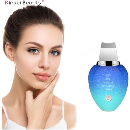 Ultrasonic Ion Constant Temperature Cleaning Skin Scrubber Peeling Shovel Facial Pore Cleaner Blackhead Remover Face Care Tool