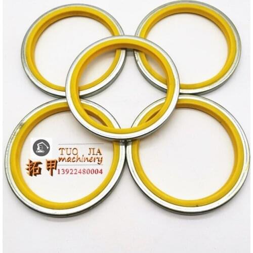 60 70 80 90 bucket shaft oil seal dustproof ring bucket shaft seal horse head butter bucket oil seal dustproof sealing ring