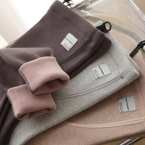 Warm Leggings For Pregnant Women Elastic High Waist Stripes Pants Pregnancy Sports Clothes Maternity Fitness Trousers Skinny