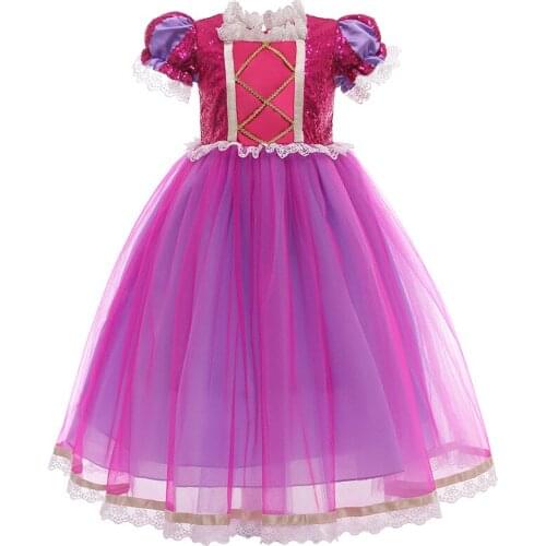 2021 Kids Dress for Girls Summer Dresses for Party Wedding Christmas Clothing Princess Flower Tutu Dress Children Prom Ball Gown
