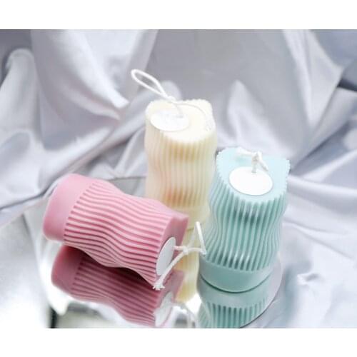 3D Out-Of-Shape Candle Form For Candles Silicone Mold For Wax Candles Handmade Soaps Aromatherarpy Household Decoration Handmade