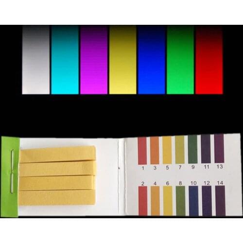 80 Pcs Multipurpose pH Test Strips Universal Full Range Litmus Paper 1-14 Acidic