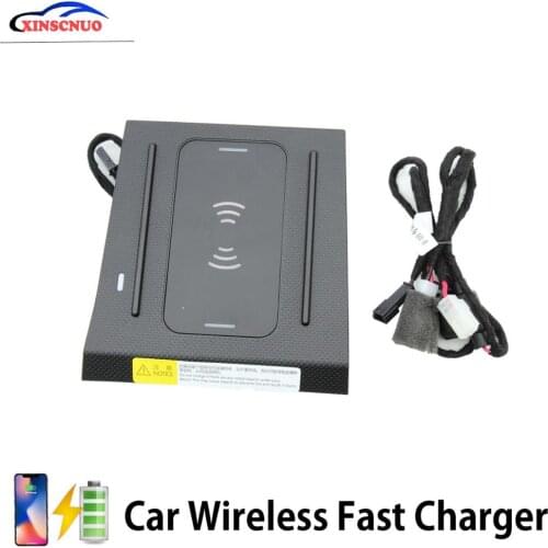 Car Accessories Vehicle Wireless Charger For Toyota Prado 2017-2018 Fast Charger Module Wireless Onboard Car Charging Pad