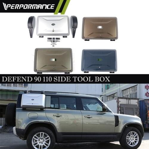 Car auto parts Defend 110 luggage box roof rack box high quality defend Side tool boxes car exterior accessories