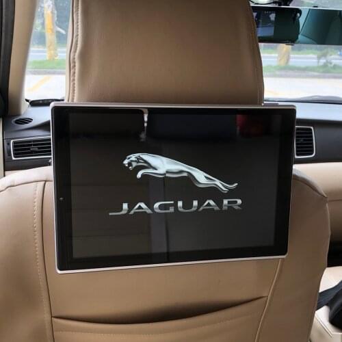Car Headrest With Monitor LCD Android 9.0 Wifi Rear Seat Entertainment System For Jaguar E PACE Auto TV Screens 11.8 Inch 2PCS