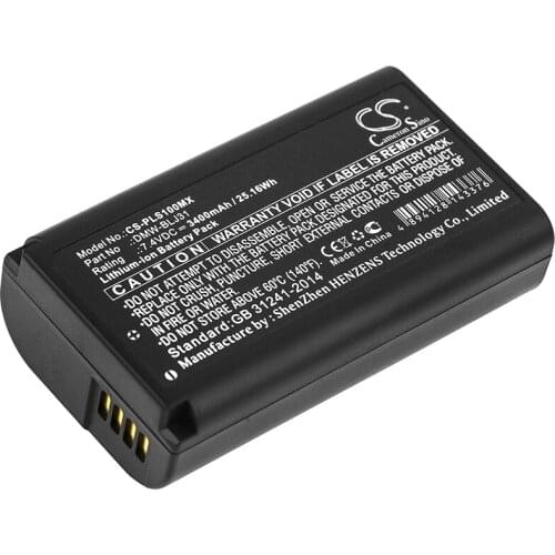 Cameron sino 3400mah battery for PANASONIC Lumix S1 Lumix S1R PANASONIC DMW-BLJ31