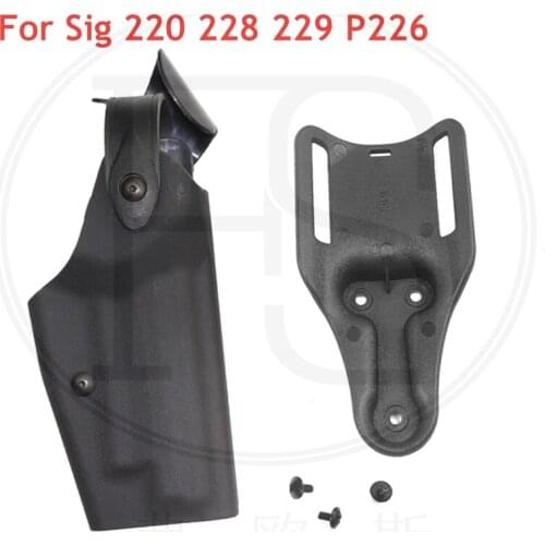 Good Quality Gun Holster Tactical Hunting Gun Belt Holster For Sig P226 220 228 229 Pistol Quick Release Holster